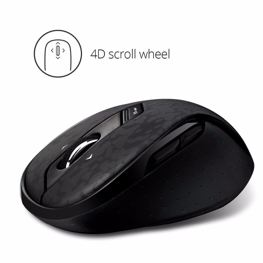 Rapoo Classic 5GHz Wireless Optical Gaming Mouse with Adjustable DPI and 4D Scroll