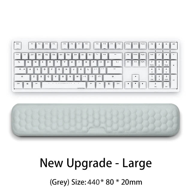 Ergonomic Memory Foam Keyboard & Mouse Wrist Rest – Comfortable Office Typing Support