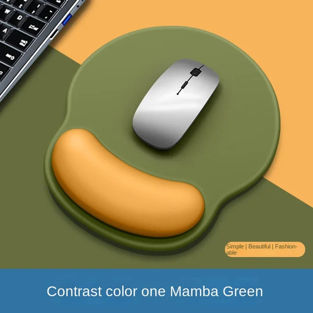 Gradient Silicone Mouse Pad with Wrist Support – Ergonomic Wrist Guard for Comfortable Computing