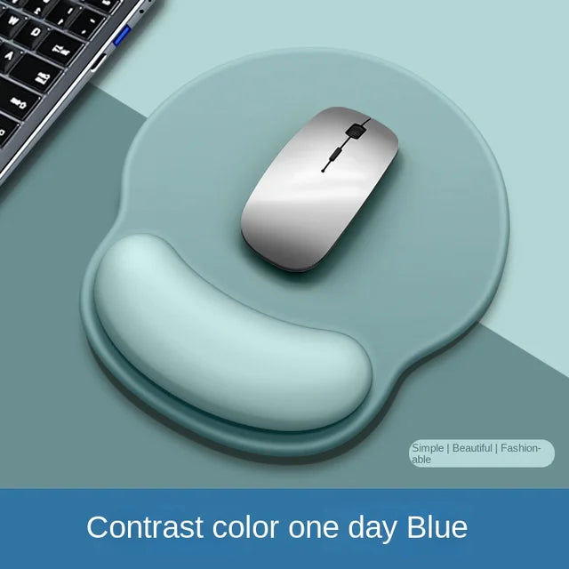 Gradient Silicone Mouse Pad with Wrist Support – Ergonomic Wrist Guard for Comfortable Computing