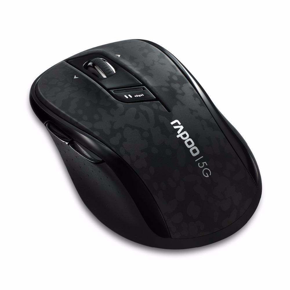 Rapoo Classic 5GHz Wireless Optical Gaming Mouse with Adjustable DPI and 4D Scroll