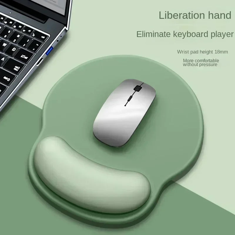 Gradient Silicone Mouse Pad with Wrist Support – Ergonomic Wrist Guard for Comfortable Computing