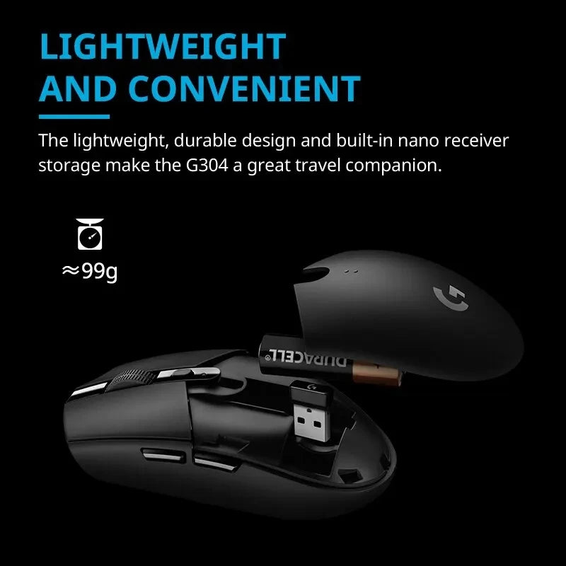 G304 Wireless Gaming Mouse – KDA Joint Esports, 2.4G Wireless, Zero Delay for PUBG & FPS